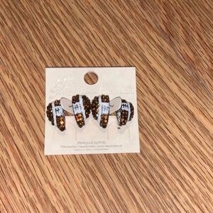 Football Earrings